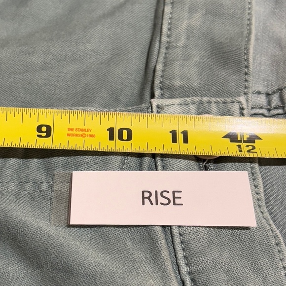 Paige Men Straight Leg Federal Pants Sz 40x30 VTG Rain Water Stretch Casual Pant - Picture 11 of 13